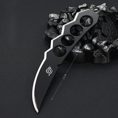 Naruto Minato Flying Thunder God Kunai – Rotatable Metal Ninja Weapon Replica