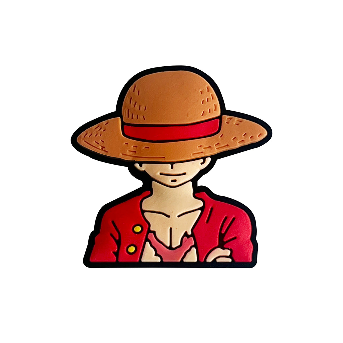 One Piece Anime PVC Clog Shoe Charms – Luffy, Zoro, Chopper & Crew Accessories