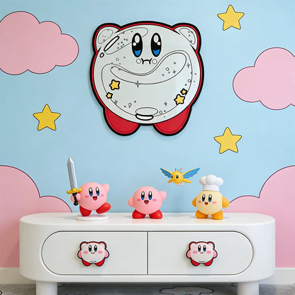 One Piece & Anime Acrylic Wall Mirror – HD UV Print Room & Gaming Decor