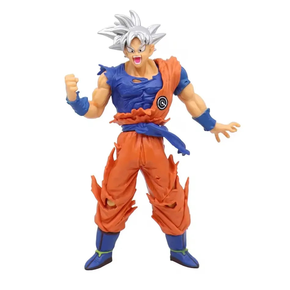 Dragon Ball Z Super Saiyan Action Figures – 18cm Collectible PVC Battle Models (Goku, Vegeta, Broly)