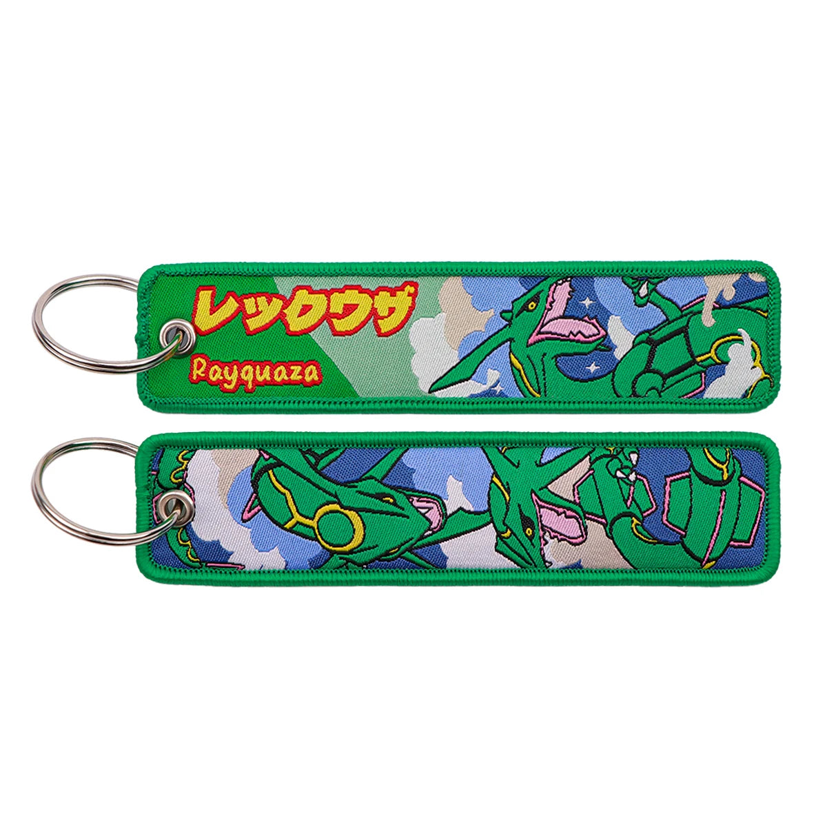 Pokémon Embroidered Double-Sided Jet Tag Keychain