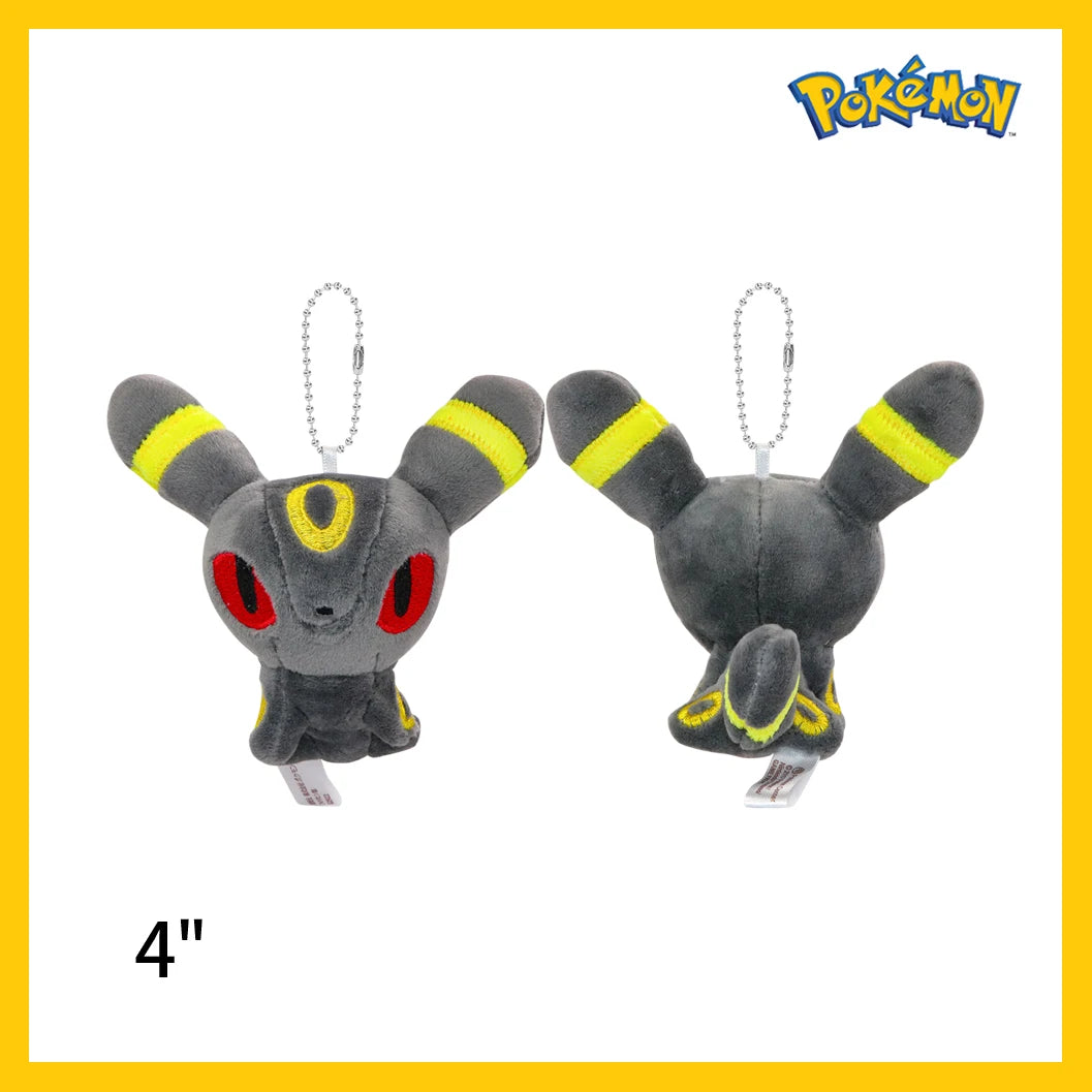 Mimikyu Eevee Plush Keychain PPokémon Mimikyu Cosplay Plush Keychain – Cute Anime Eeveelution & Snorlax Bag Pendantocket Monster Cos Eeveelution Snorlax Doll Anime Pendant For Fan Collectible Sylveon Present Decor