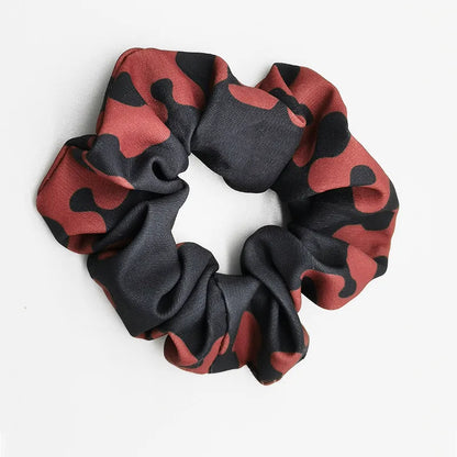 Demon Slayer Hair Scrunchie - Anime Satin Elastic Hair Tie