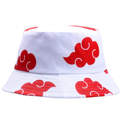 Japanese Cloud Art Outdoor Bucket Hat – Anime Streetwear Fisherman Sun Cap
