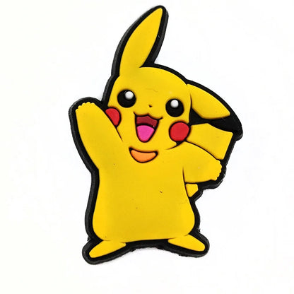 Pokémon PVC Clog Shoe Charms – Cartoon Pikachu & Monster Ball Accessories