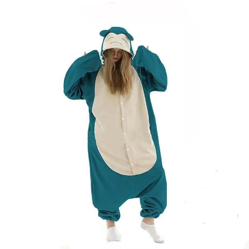 Pokemon Adult Cosplay Kigurumi Onesie – Anime Fleece Pajamas Jumpsuit