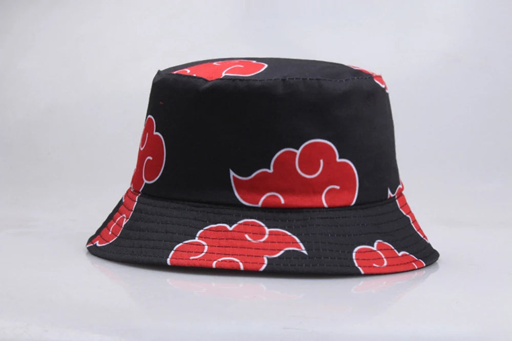 Japanese Cloud Art Outdoor Bucket Hat – Anime Streetwear Fisherman Sun Cap