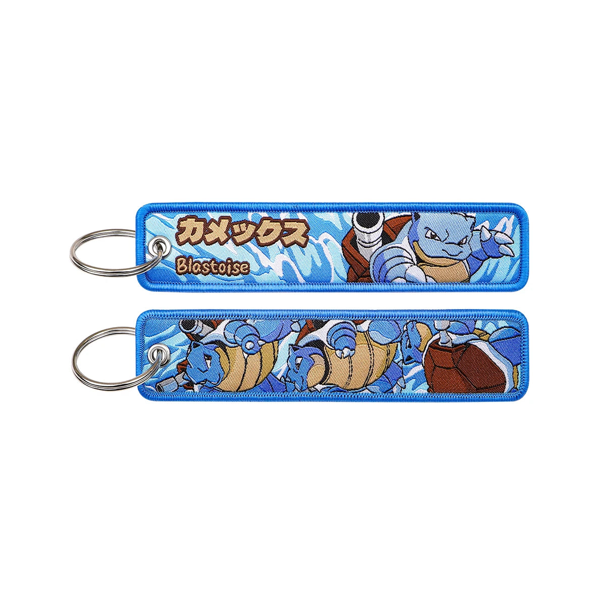 Pokémon Embroidered Double-Sided Jet Tag Keychain
