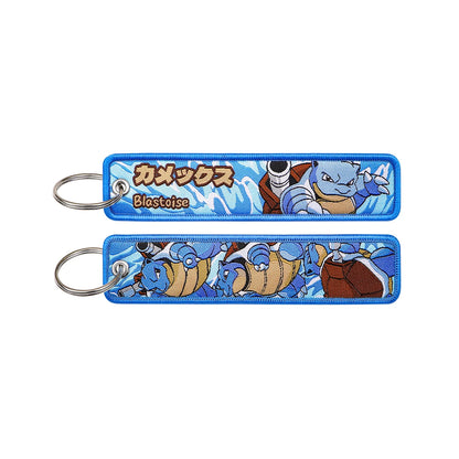 Pokémon Embroidered Double-Sided Jet Tag Keychain