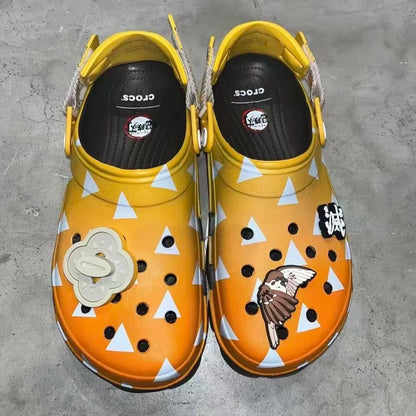Demon Slayer Zenitsu EVA Foam Clogs | Waterproof Anime Slides