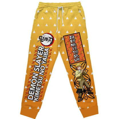 Demon Slayer Anime Jogger Pants & Shorts – Manga-Style 3D Printed Sweatpants
