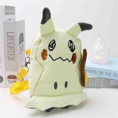 Pokémon Plush Character Shoulder Bags – Kawaii Anime Plushie Crossbody Purses