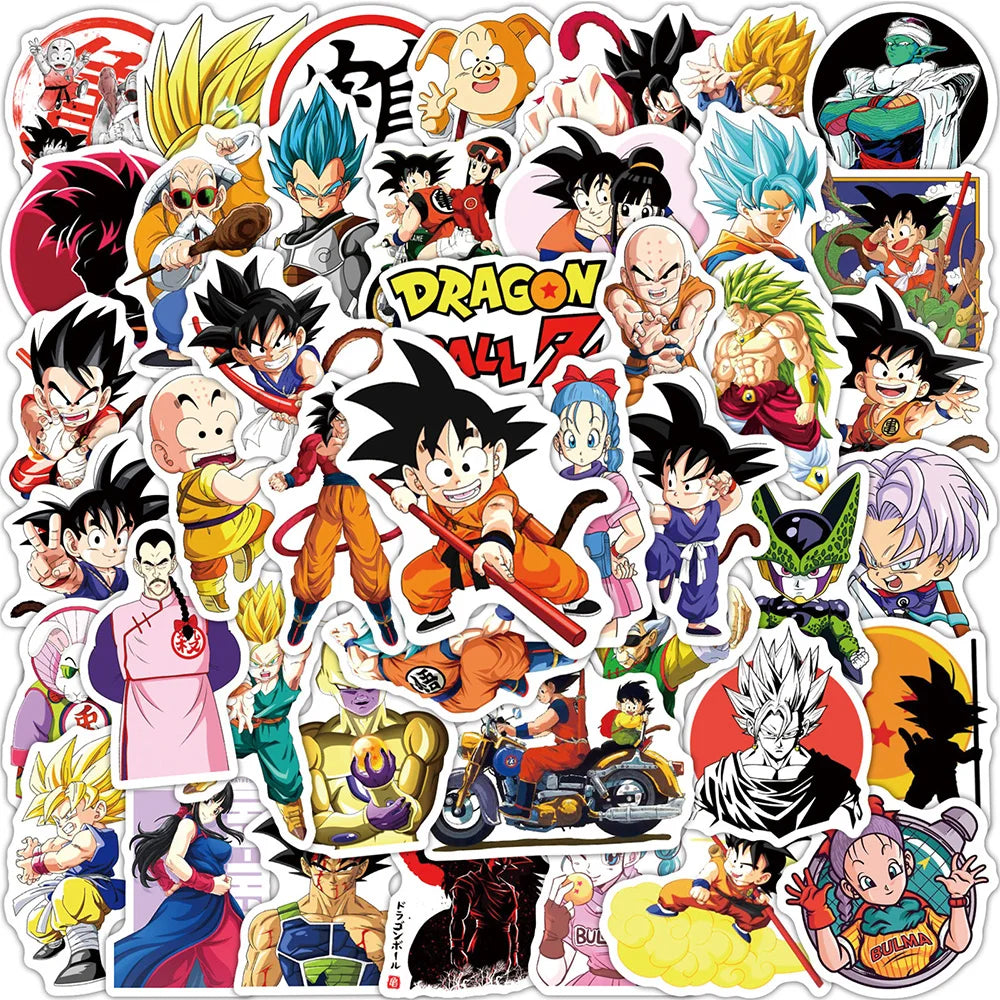 The Saiyan Artifact: Dragon Ball Z Waterproof Sticker Pack
