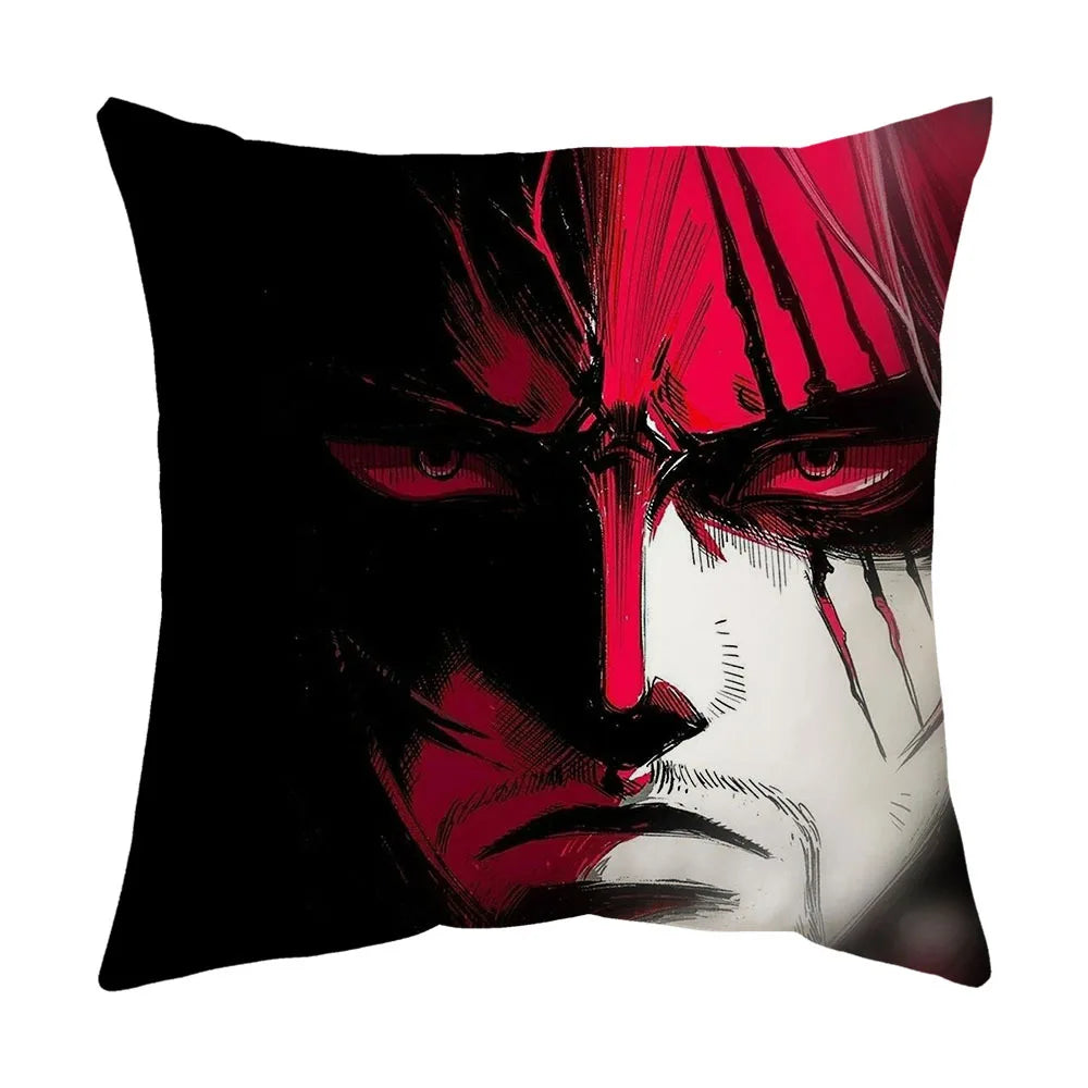 One Piece Anime Plush Square Throw Pillow Cover – 18"x18" (45x45 cm)
