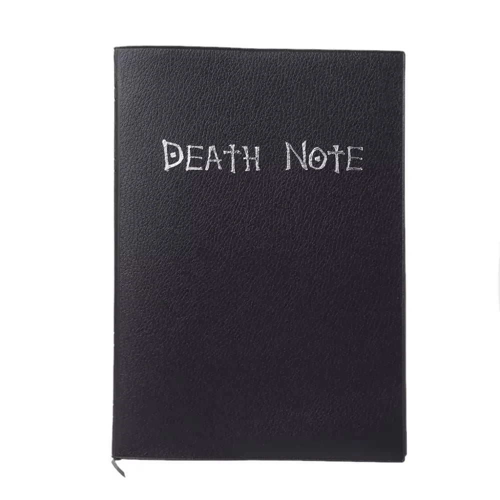 Death Note Replica Notebook Set – Anime Cosplay Journal & Quill Pen Prop