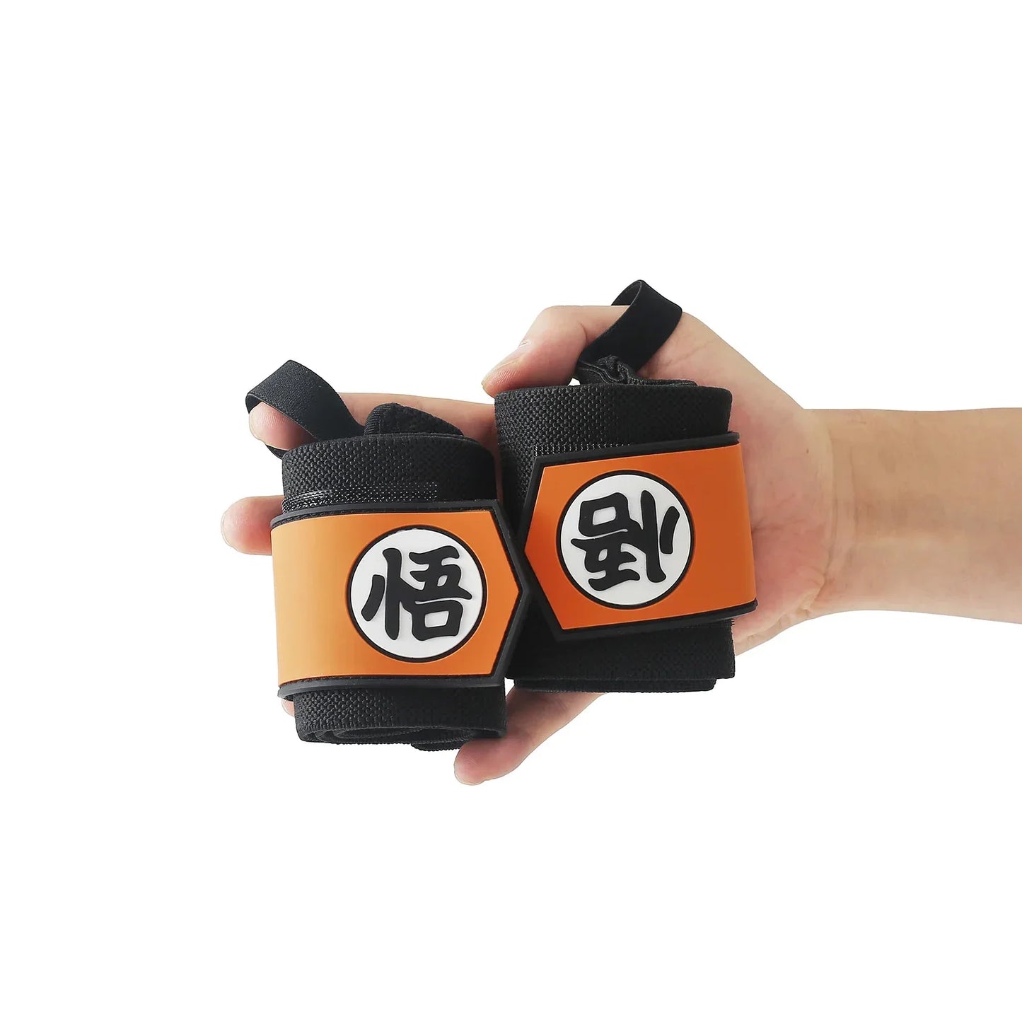 Anime Weightlifting Wrist Wraps & Lifting Straps – Heavy-Duty Gym Powerlifting Support