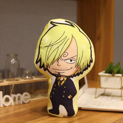 One Piece Kawaii Plush Pillow Cushion Doll – Soft Anime Stuffed Toy