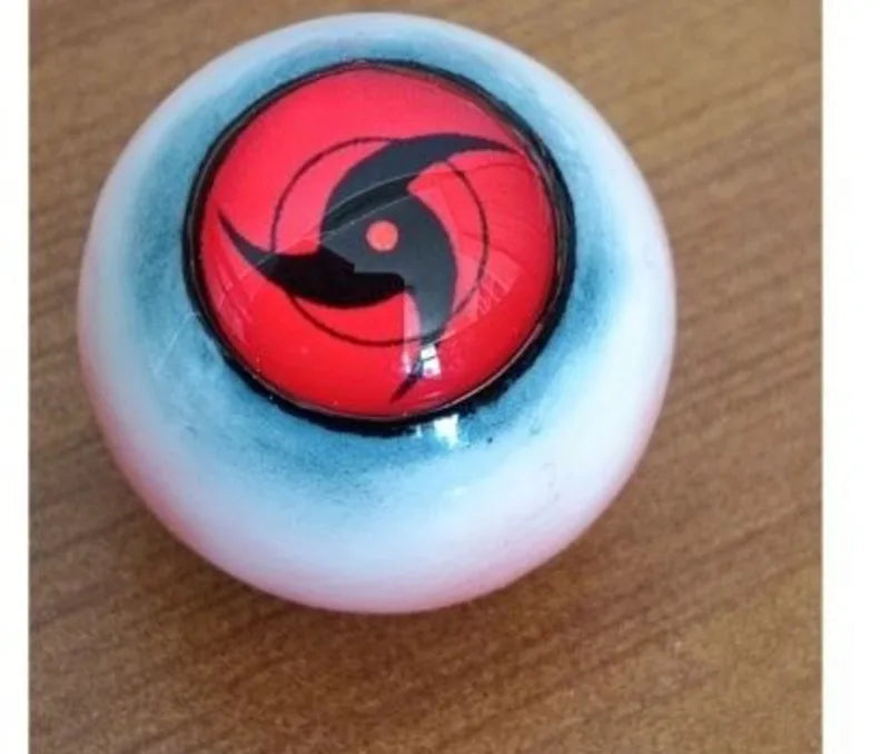 Naruto Sharingan & Rinnegan Eyeball Prop – Realistic Anime Display Sphere