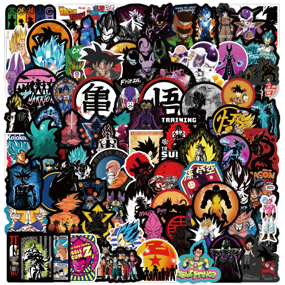The Saiyan Artifact: Dragon Ball Z Waterproof Sticker Pack