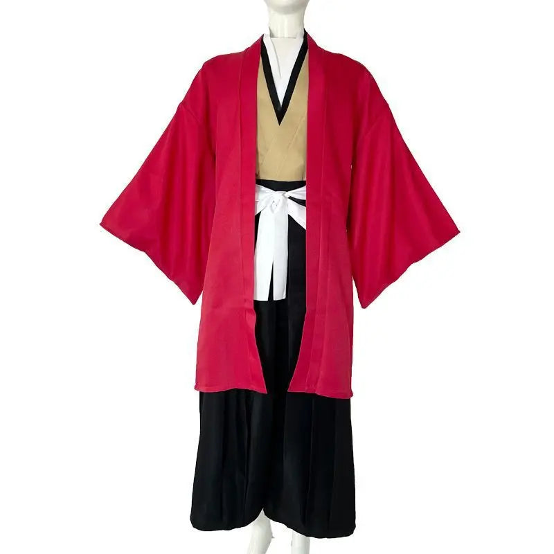 Demon Slayer Yoriichi Tsugikuni Cosplay Costume – Kimono & Wig Set