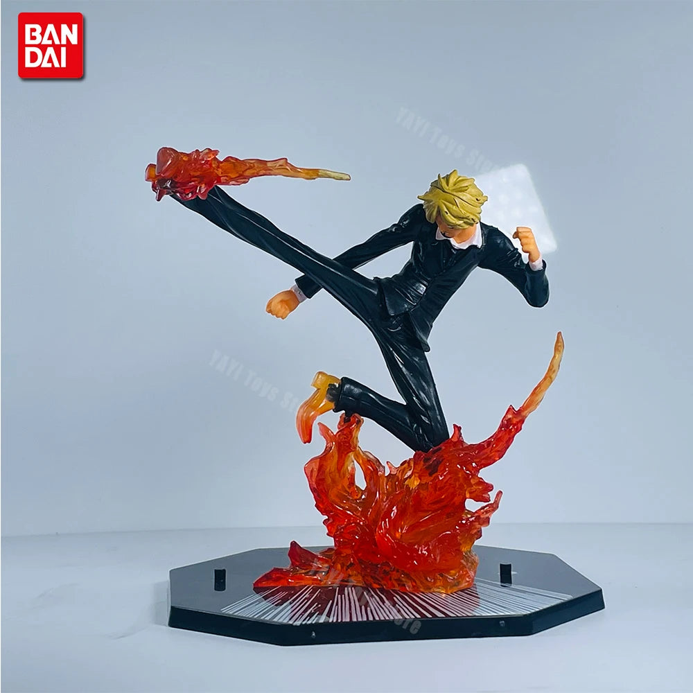 One Piece Anime Battle Action Figure – 15cm Collectible PVC Model Toys (Luffy, Zoro, Ace, Sanji)