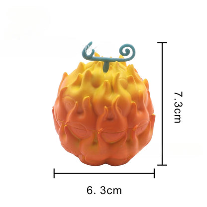 One Piece Devil Fruit Grinder - 3-Layer Zinc Alloy Crusher