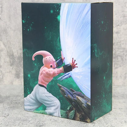 Dragon Ball Z Goku vs Kid Buu Battle Statue – 15cm Spirit Bomb Action Figure Scene Model