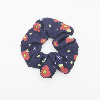 Demon Slayer Hair Scrunchie - Anime Satin Elastic Hair Tie