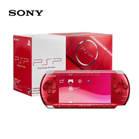Sony PSP 3000 Handheld Console (PSP-3006) – Retro PlayStation Portable (Refurbished) + Free Games
