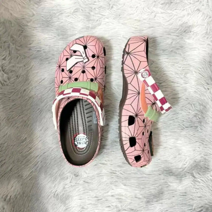 Demon Slayer Zenitsu EVA Foam Clogs | Waterproof Anime Slides