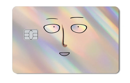 Anime Holographic Credit Card Skin Cover – Laser Debit & Bank Card Sticker