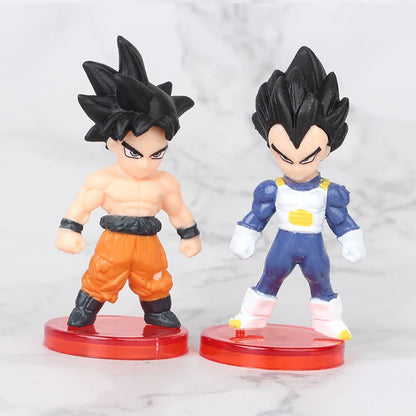 Dragon Ball Z Super Saiyan Action Figure Set (16-Piece) – 7cm Mini Anime Collectibles
