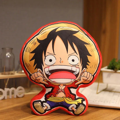 One Piece Kawaii Plush Pillow Cushion Doll – Soft Anime Stuffed Toy