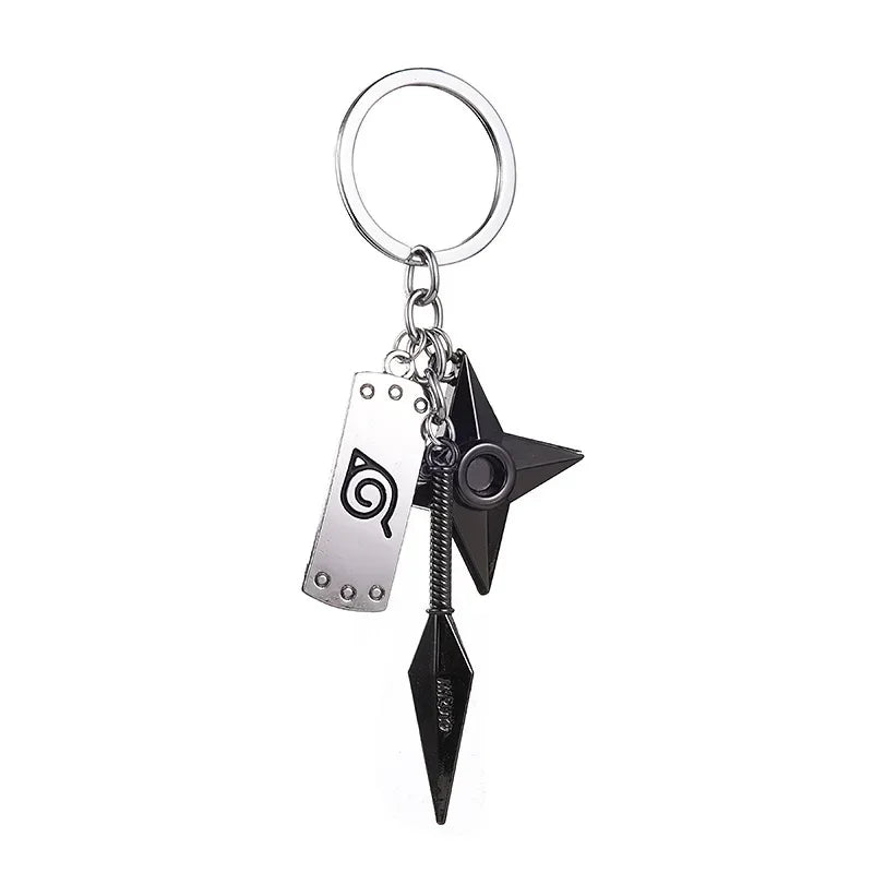 Naruto Akatsuki Red Cloud Necklace – Anime Konoha Pendant & Cosplay Jewelry Collection