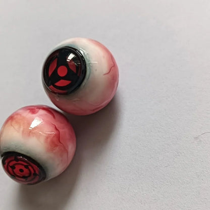 Naruto Sharingan & Rinnegan Eyeball Prop – Realistic Anime Display Sphere
