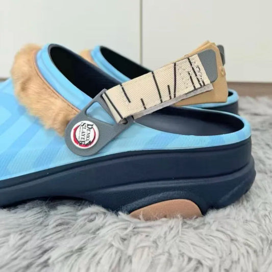 Demon Slayer Zenitsu EVA Foam Clogs | Waterproof Anime Slides