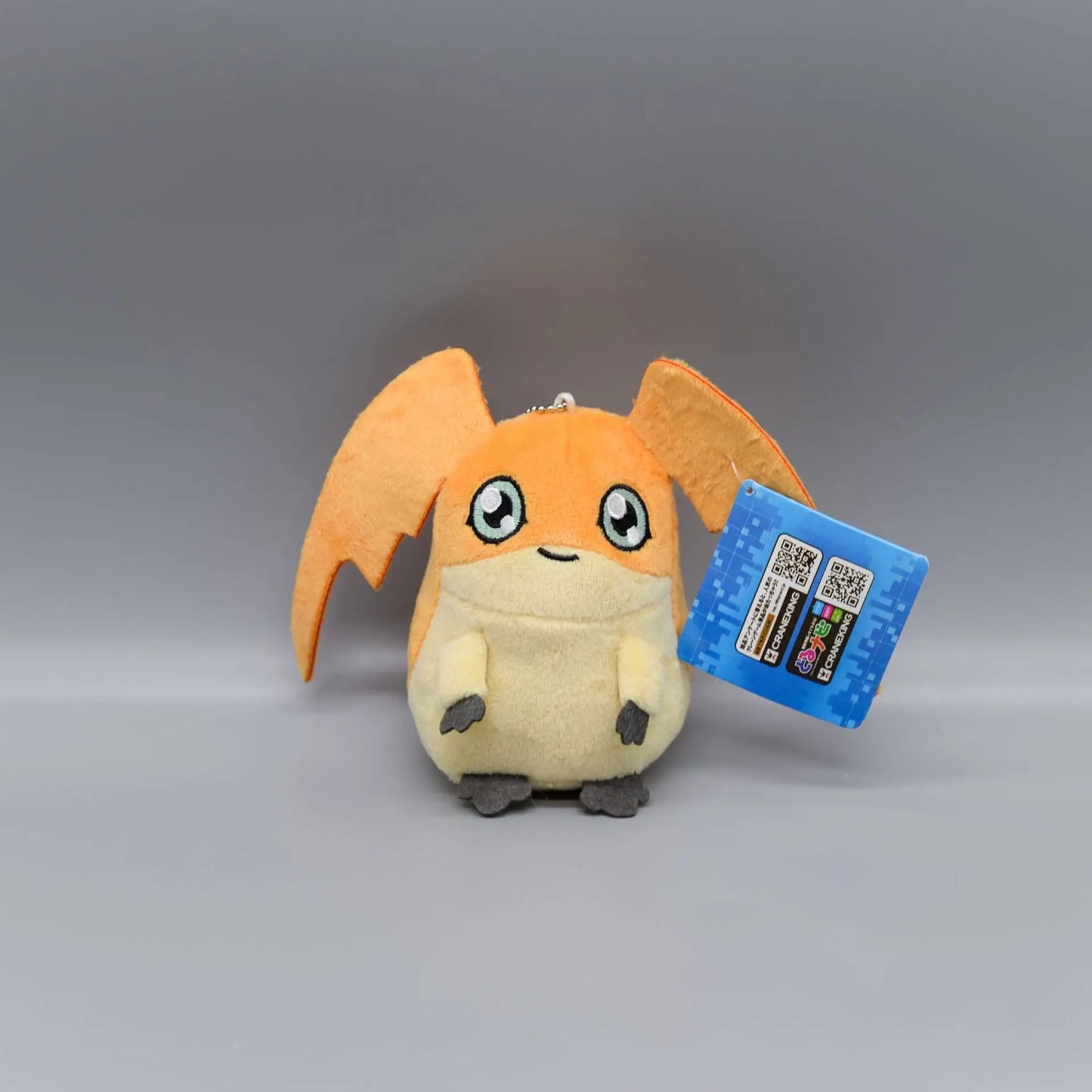 Digimon Adventure Plush Keychain – Classic Anime Mascot Character Pendant