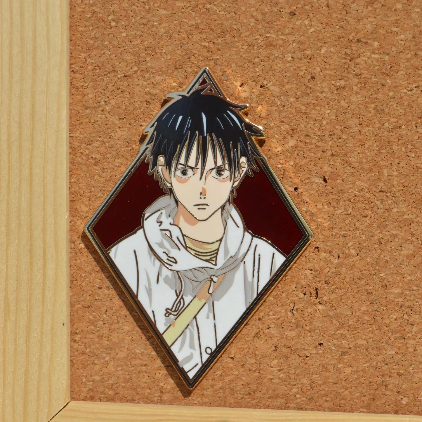 Jujutsu Kaisen Enamel Pin Badge Set – Gojo, Sukuna, Toji & Megumi Brooches