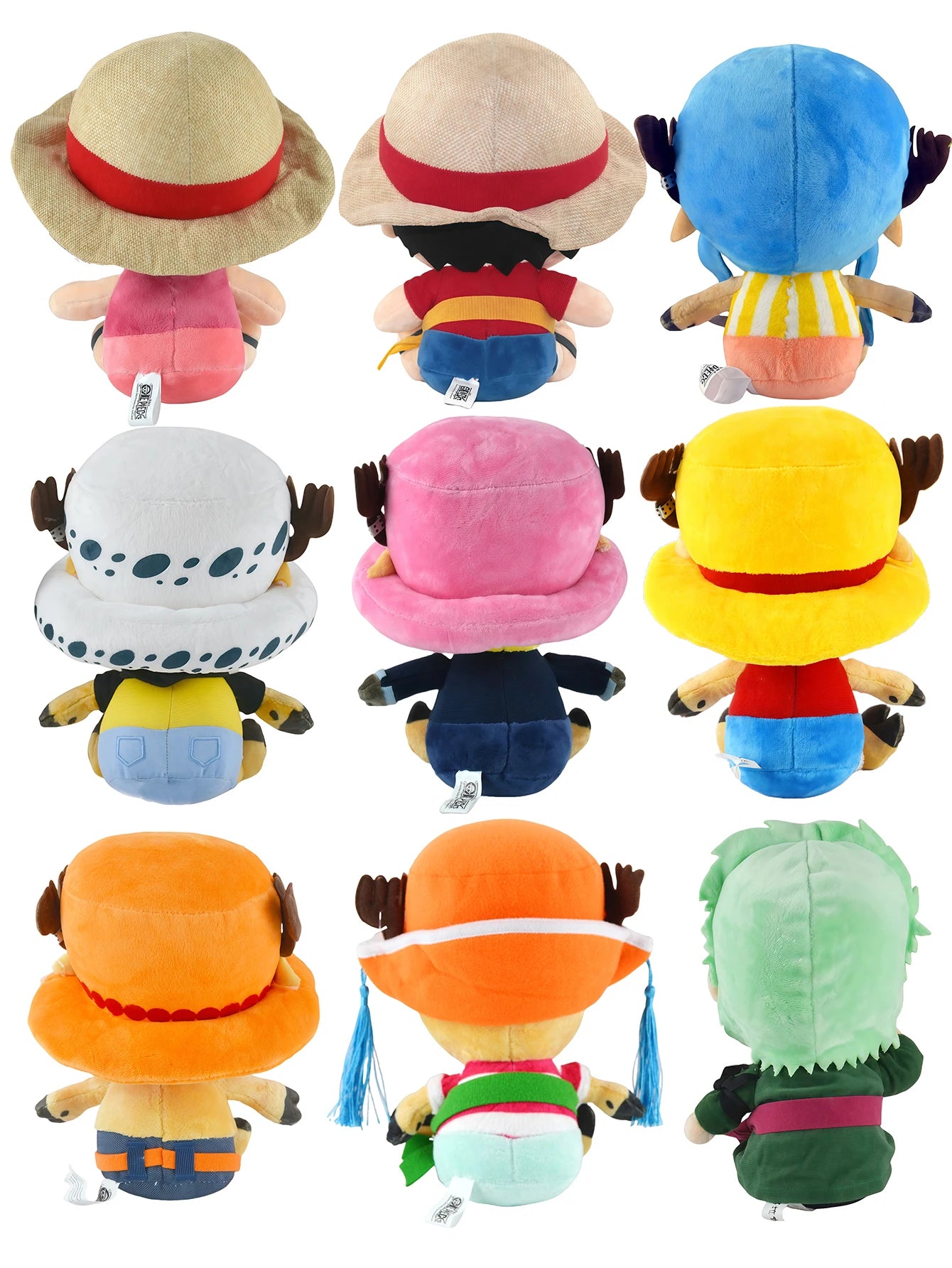 One Piece Chibi Plush Doll (25cm) – Soft Stuffed Anime Toy Figure