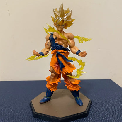 Super Saiyan Goku (The Burning Battles) Premium Artifact Figure - 16cm DBZ Statue