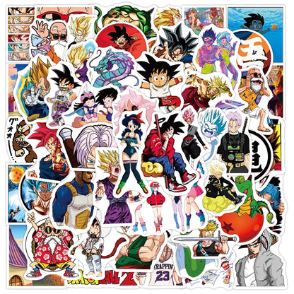 The Saiyan Artifact: Dragon Ball Z Waterproof Sticker Pack