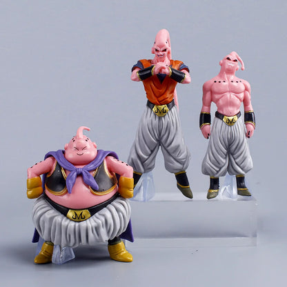 Dragon Ball Z Majin Buu Action Figure Set (8-Piece) – 10cm Mini PVC Buu Collectibles