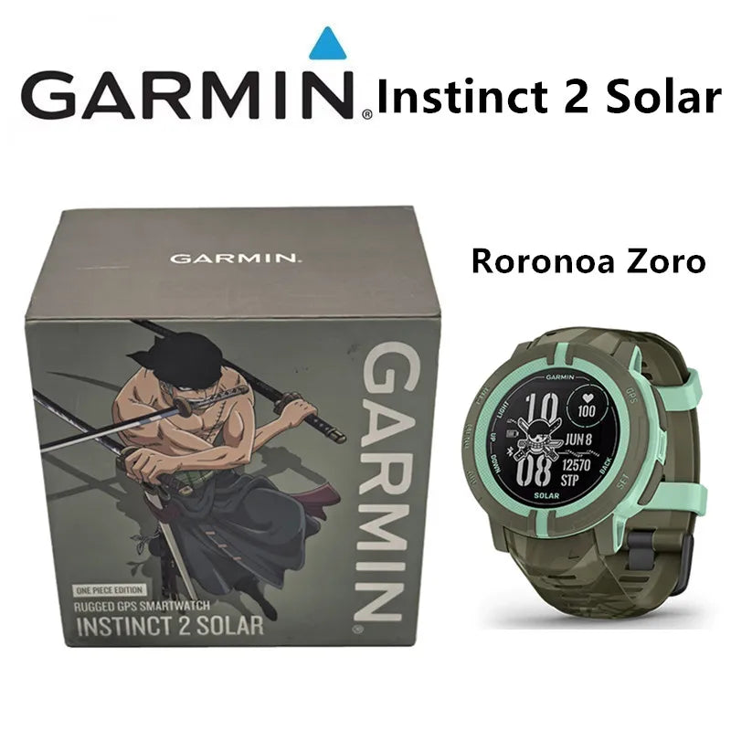 Garmin Instinct 2 Solar – One Piece Roronoa Zoro Limited Edition Watch