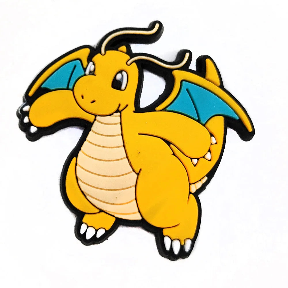 Pokémon PVC Clog Shoe Charms – Cartoon Pikachu & Monster Ball Accessories