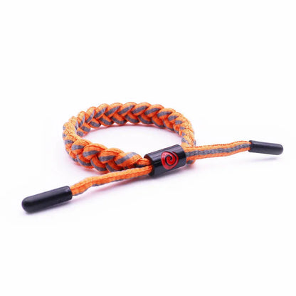 Naruto Braided Rope Cosplay Bracelet – Adjustable Alloy Symbol Wristband Set