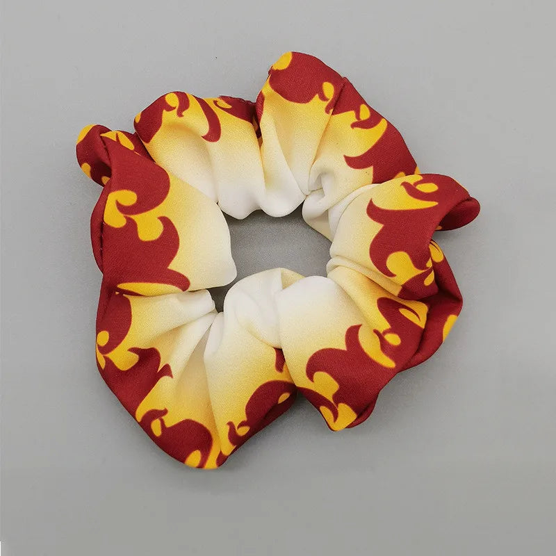 Demon Slayer Hair Scrunchie - Anime Satin Elastic Hair Tie