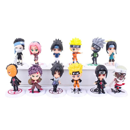 The Shinobi Legends: 6-Piece Naruto Mini Figure Set