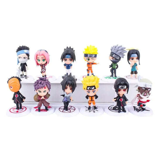The Shinobi Legends: 6-Piece Naruto Mini Figure Set