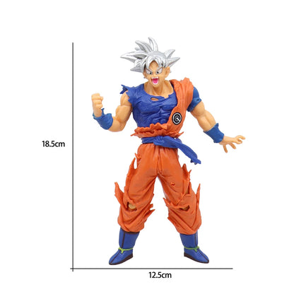 Dragon Ball Z Super Saiyan Action Figures – 18cm Collectible PVC Battle Models (Goku, Vegeta, Broly)