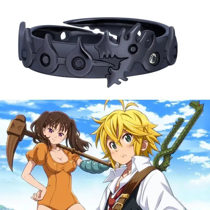 The Seven Deadly Sins Meliodas Cosplay Ring – Adjustable Dragon's Sin of Wrath Jewelry